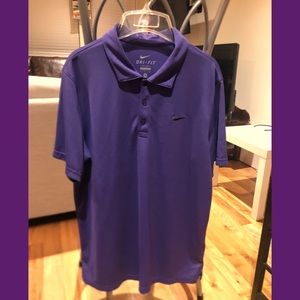 Nike Dry-Fit Golf Shirt - Men’s M